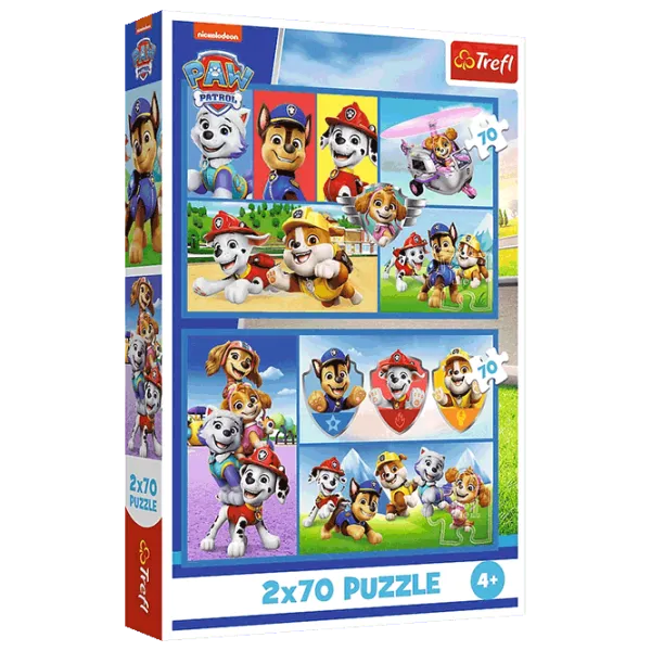 Puzzle Trefl Paw Patrol rules 4+/ Количество деталей: 140 photo 1