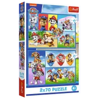 Puzzle Trefl Paw Patrol rules 4+/ Numărul de piese: 140