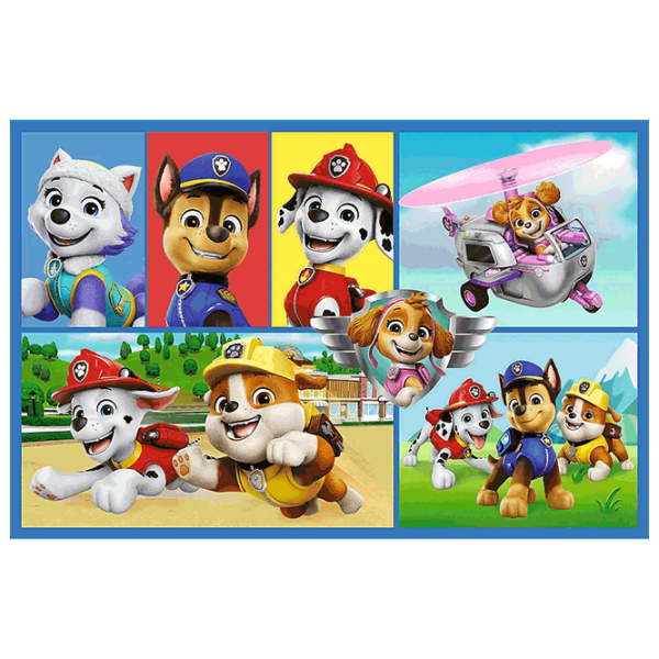 Puzzle Trefl Paw Patrol rules 4+/ Количество деталей: 140 photo 2