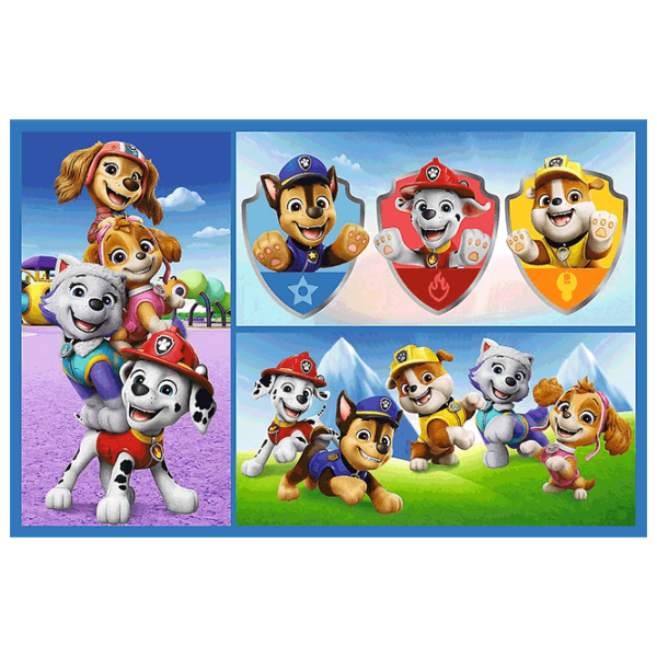 Puzzle Trefl Paw Patrol rules 4+/ Количество деталей: 140 photo 3