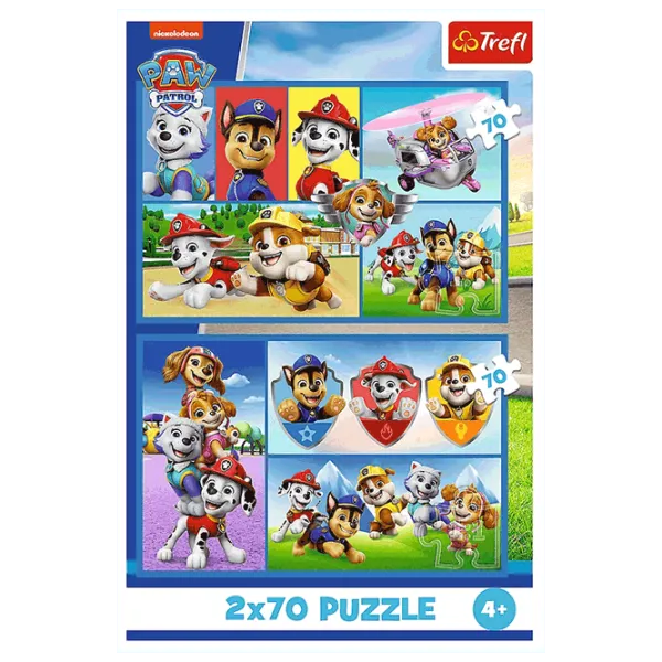Puzzle Trefl Paw Patrol rules 4+/ Количество деталей: 140 photo 4