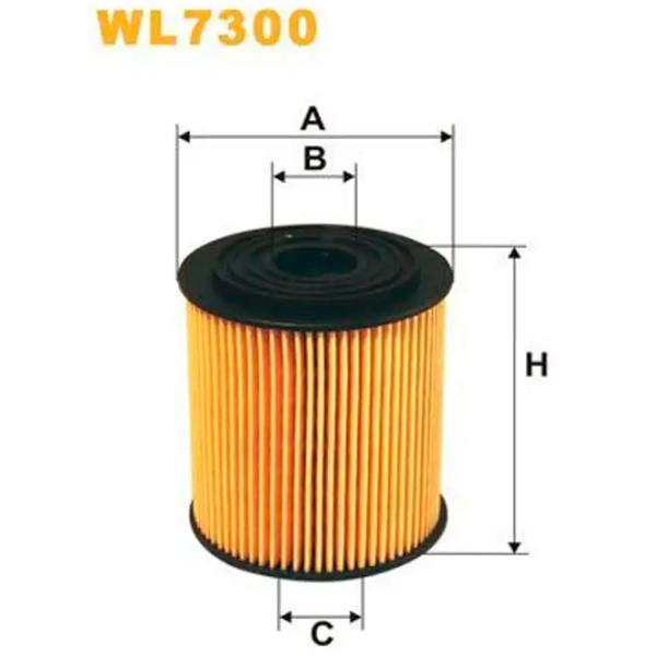 Filtru de ulei Wix Filters WL7300 WX-WL7300 photo 2 Filtru de ulei Wix Filters WL7300 WX-WL7300 photo 2
