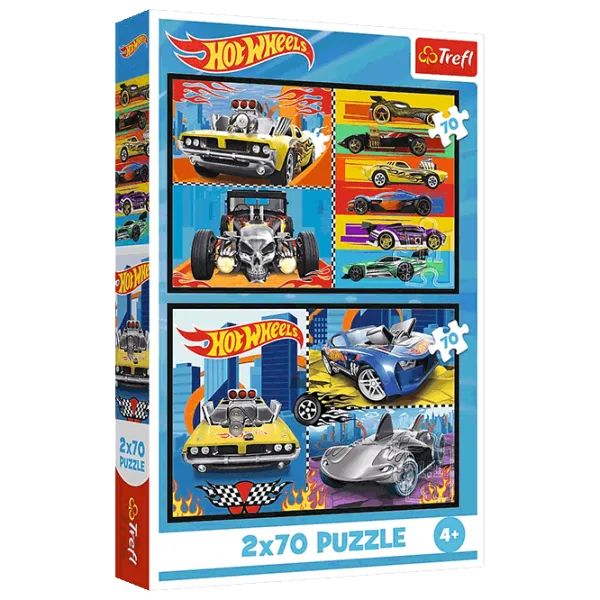 Puzzle Trefl Toy cars 4+/ Numărul de piese: 140 photo 1