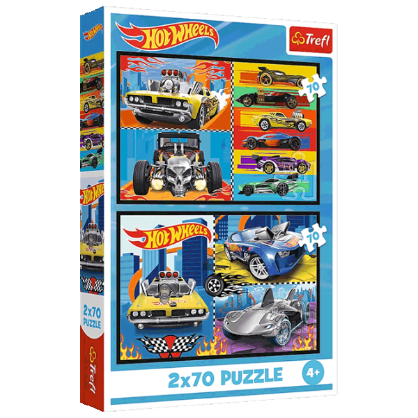 Puzzle Trefl Toy cars 4+/ Numărul de piese: 140 photo 1
