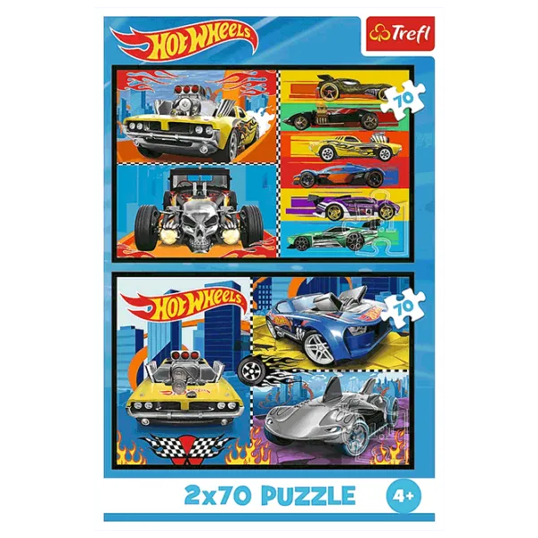 Puzzle Trefl Toy cars 4+/ Numărul de piese: 140 photo 4