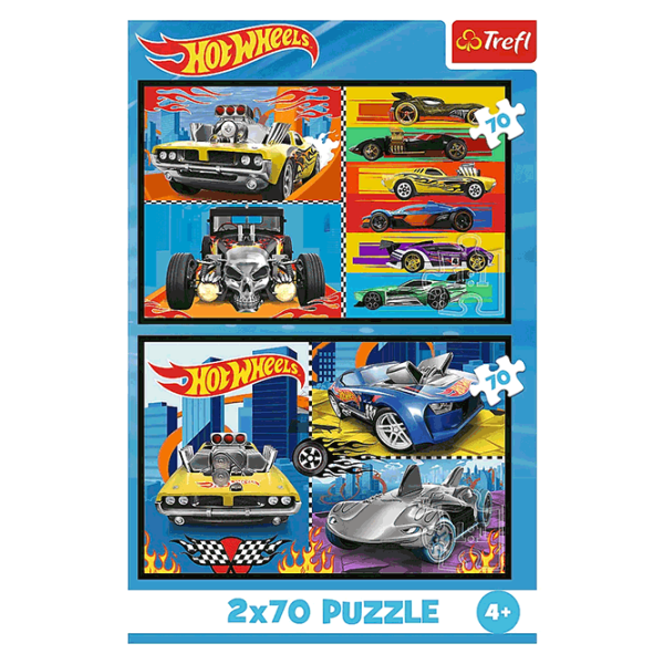 Puzzle Trefl Toy cars 4+/ Numărul de piese: 140 photo 4