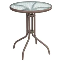 Садовый стол Jumi Bistro 60  Круглый / Коричневый