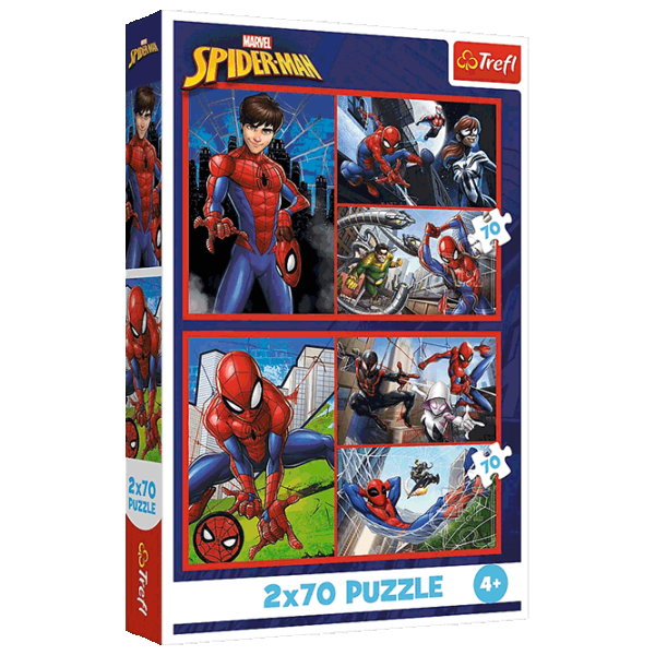 Puzzle Trefl Spider stories 4+/ Количество деталей: 140 photo 1 Puzzle Trefl Spider stories 4+/ Количество деталей: 140 photo 1