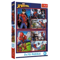 Puzzle Trefl Spider stories 4+/ Количество деталей: 140