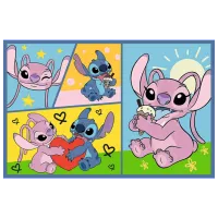 Puzzle Trefl There's no boredom with Stitch 4+/ Numărul de piese: 140 photo 4