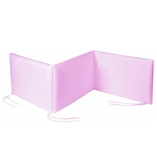Barieră pentru pătuț Italbaby 210.9998-1  Pink / Bumbac photo 1