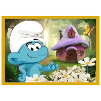 Puzzle Trefl Life in the Smurf Village 4+/ Numărul de piese: 207 photo 3