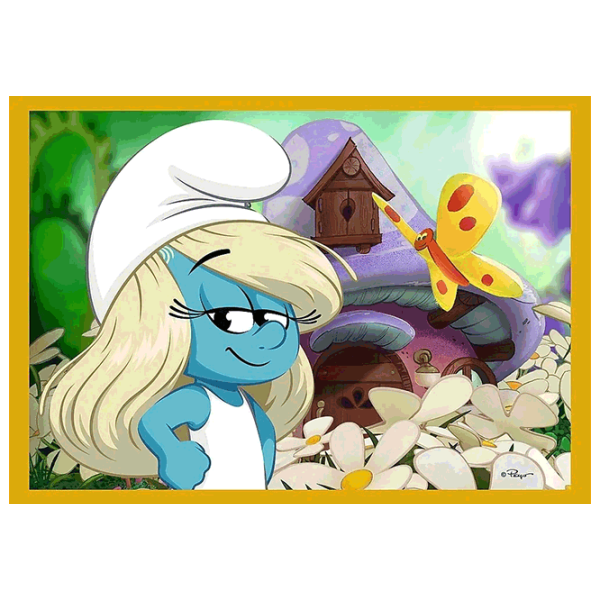 Puzzle Trefl Life in the Smurf Village 4+/ Numărul de piese: 207 photo 4