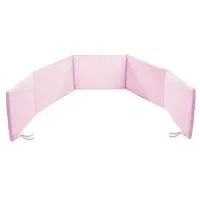 Barieră pentru pătuț Italbaby 220.9998-1  Pink / Bumbac