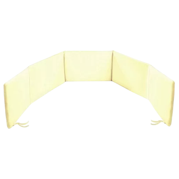 Barieră pentru pătuț Italbaby 220.9998-3  Yellow / Bumbac photo 1