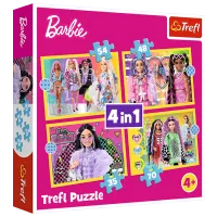 Puzzle Trefl Happy world of Barbie 4+/ Numărul de piese: 207