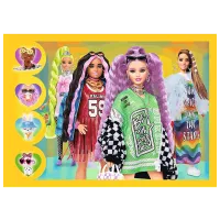 Puzzle Trefl Happy world of Barbie 4+/ Numărul de piese: 207 photo 2