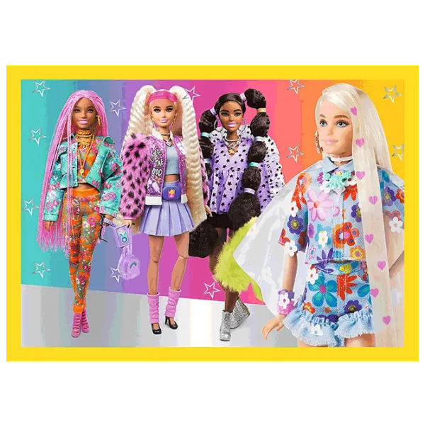 Puzzle Trefl Happy world of Barbie 4+/ Количество деталей: 207 photo 5