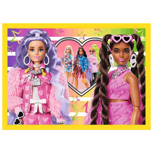 Puzzle Trefl Happy world of Barbie 4+/ Количество деталей: 207 photo 6
