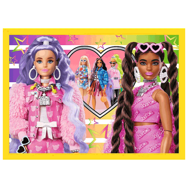 Puzzle Trefl Happy world of Barbie 4+/ Количество деталей: 207 photo 7