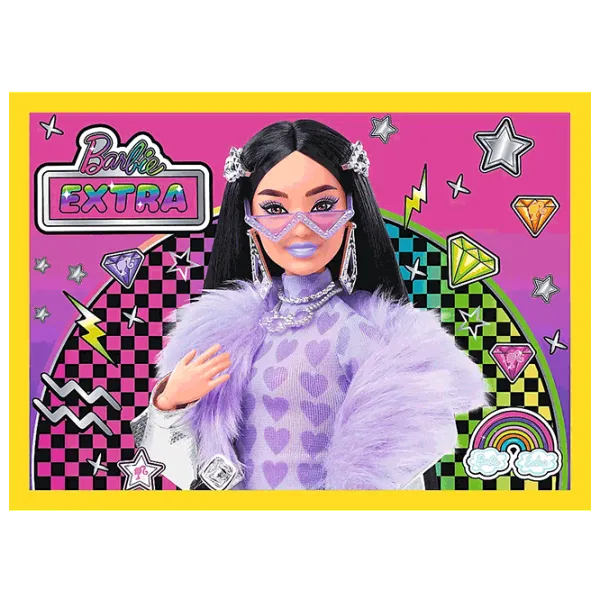 Puzzle Trefl Happy world of Barbie 4+/ Количество деталей: 207 photo 9