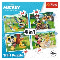 Puzzle Trefl Mickey Mouse nice day 4+/ Numărul de piese: 207 photo 2