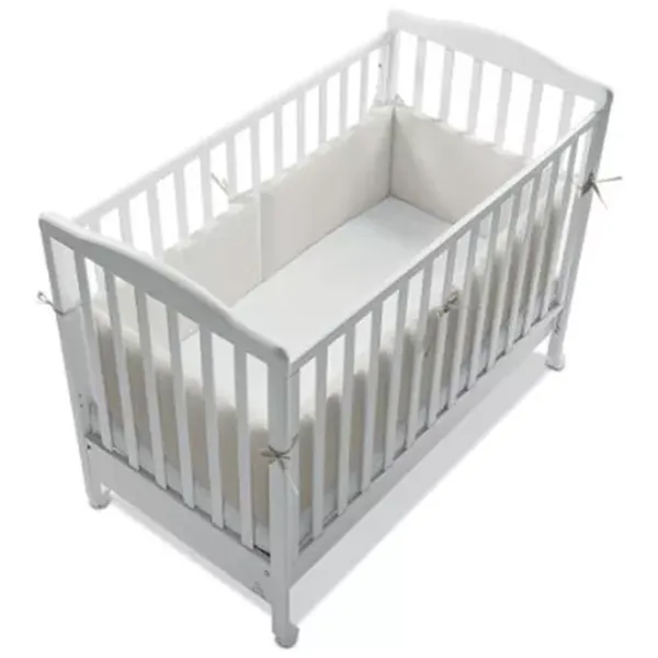 Barieră pentru pătuț Italbaby 220.1298-6  Beige / Bumbac photo 2 Barieră pentru pătuț Italbaby 220.1298-6  Beige / Bumbac photo 2