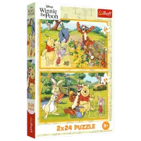 Puzzle Trefl Day in the garden 4+/ Количество деталей: 48