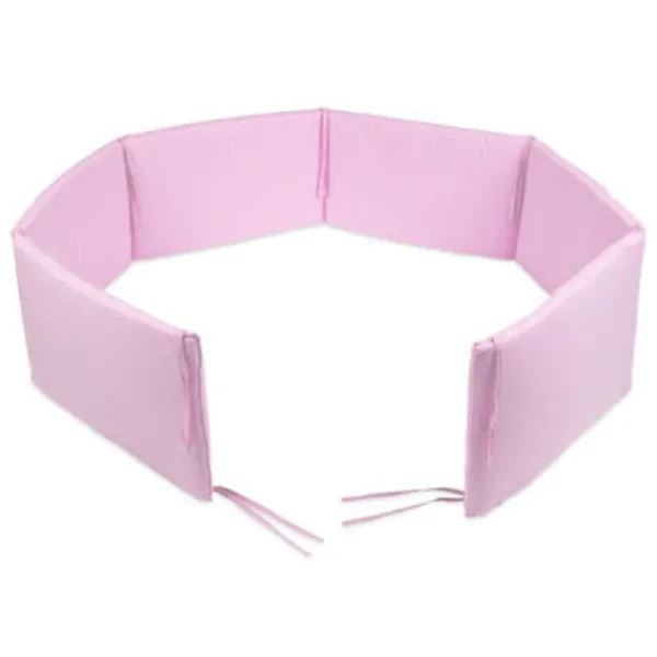 Barieră pentru pătuț Italbaby 225.9998-1  Pink / Bumbac photo 1 Barieră pentru pătuț Italbaby 225.9998-1  Pink / Bumbac photo 1