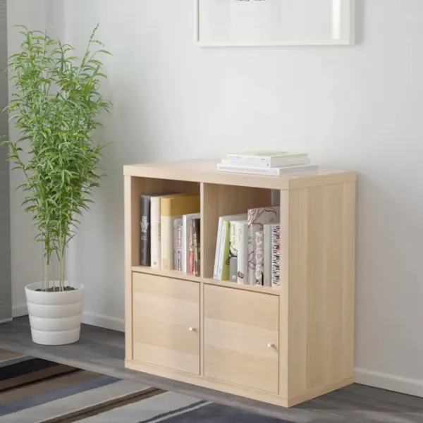 Стеллаж Ikea Kallax 77 x 77 x 39см cm / ЛДСП / Выбеленный дуб photo 5