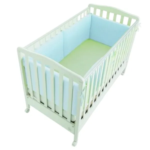Barieră pentru pătuț Italbaby 225.9998-2  Blue / Bumbac photo 1 Barieră pentru pătuț Italbaby 225.9998-2  Blue / Bumbac photo 1
