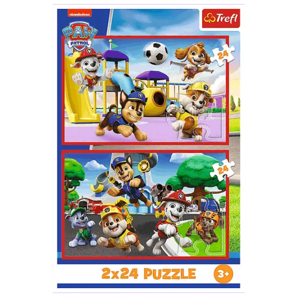 Puzzle Trefl Doggy day of fun 5+/ Количество деталей: 48 photo 6 Puzzle Trefl Doggy day of fun 5+/ Количество деталей: 48 photo 6