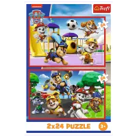 Puzzle Trefl Doggy day of fun 5+/ Numărul de piese: 48 photo 4