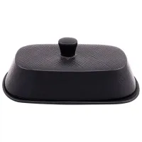 Маслёнка Maestro MR-20001-45 Черный / Керамика