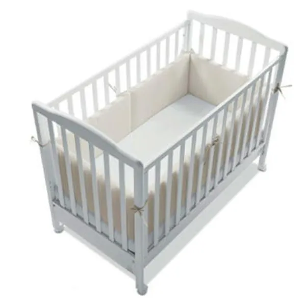 Barieră pentru pătuț Italbaby 225.9998-6  Cream / Bumbac photo 2 Barieră pentru pătuț Italbaby 225.9998-6  Cream / Bumbac photo 2