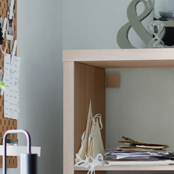 Стеллаж Ikea Kallax 147 x 112 x 39см cm / ЛДСП / Выбеленный дуб photo 5