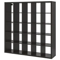 Стеллаж Ikea Kallax 182 x 182 x 39см cm / ЛДСП / Темно Коричневый