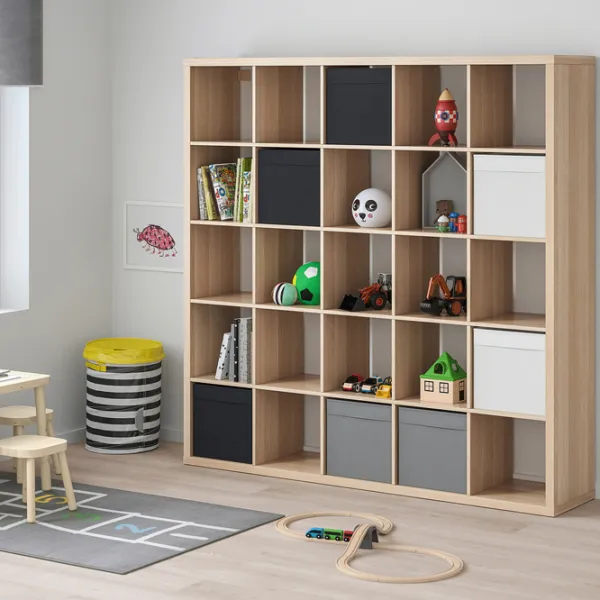 Стеллаж Ikea Kallax 182 x 182 x 39см cm / ЛДСП / Выбеленный дуб photo 3