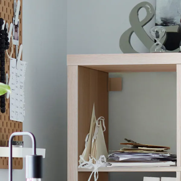 Стеллаж Ikea Kallax 182 x 182 x 39см cm / ЛДСП / Выбеленный дуб photo 6