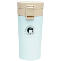 Термокружка ShopShop Classic фламинго Белый 0.4л