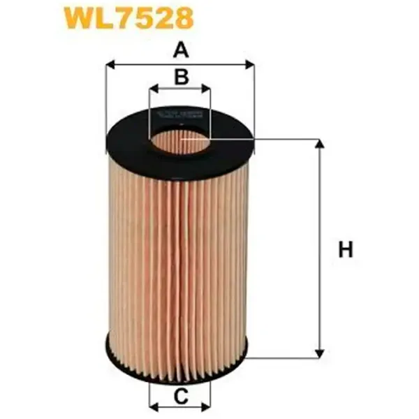 Filtru de ulei Wix Filters WL7528 WX-WL7528 photo 2