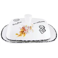 Маслёнка Maestro Mr-20049-45 Белый / Керамика