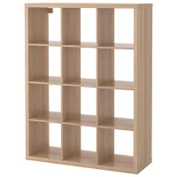 Стеллаж Ikea Kallax 147 x 112 x 39см cm / ЛДСП / Выбеленный дуб
