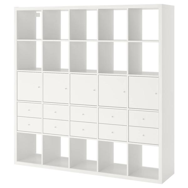 Стеллаж Ikea Kallax 182 x 182 x 39см cm / ЛДСП / White photo 1