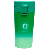 Термокружка ShopShop Classic фламинго Зеленый 0.4л