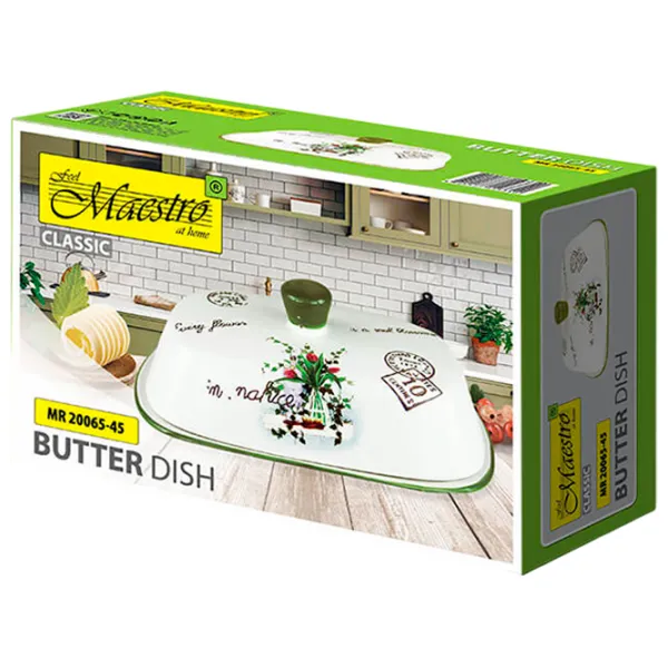 Untieră Maestro MR-20065-45 White Green / Ceramică photo 3 Untieră Maestro MR-20065-45 White Green / Ceramică photo 3