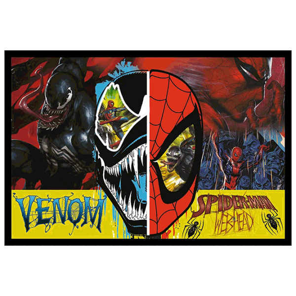 Puzzle Trefl Spider-Man day and night 7+/ Количество деталей: 400 photo 4