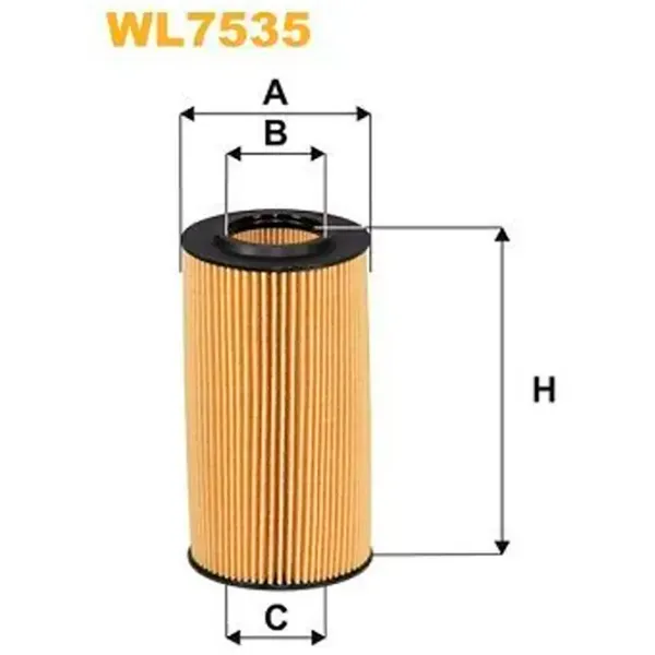 Filtru de ulei Wix Filters WL7535 WX-WL7535 photo 2 Filtru de ulei Wix Filters WL7535 WX-WL7535 photo 2
