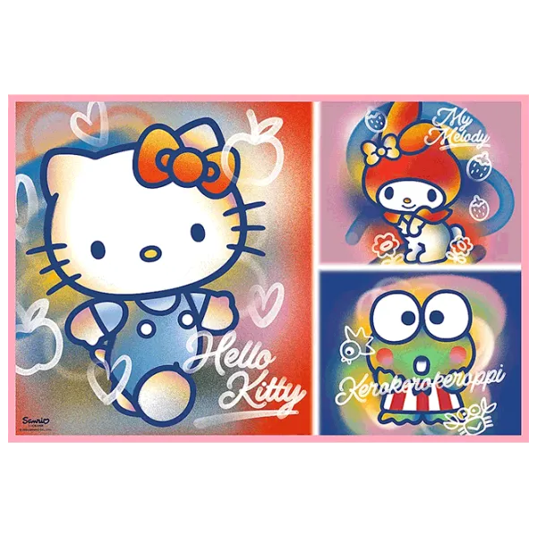 Puzzle Trefl Hello Kitty and friends 7+/ Количество деталей: 400 photo 2 Puzzle Trefl Hello Kitty and friends 7+/ Количество деталей: 400 photo 2