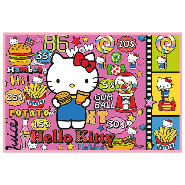 Puzzle Trefl Hello Kitty and friends 7+/ Количество деталей: 400 photo 3 Puzzle Trefl Hello Kitty and friends 7+/ Количество деталей: 400 photo 3
